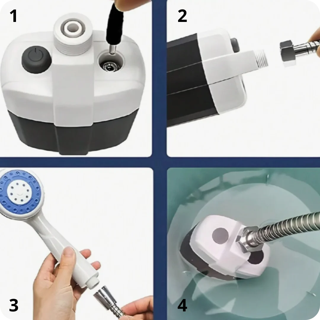 Ducha Regadera Portátil Recargable