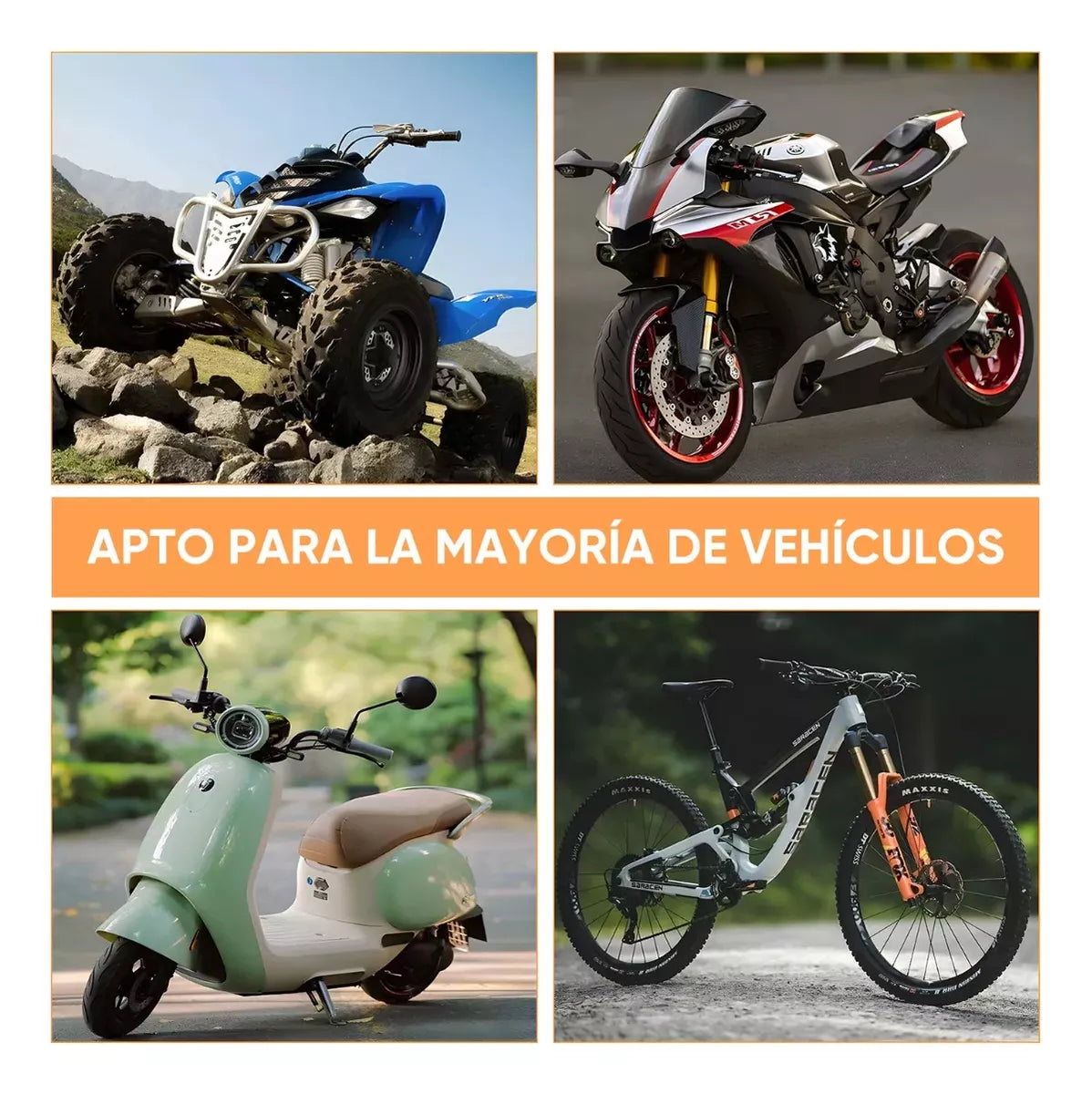 MotoLock - Candado Alarma Para Moto y Bici