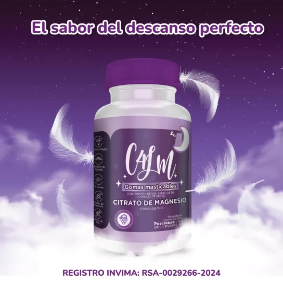 Gomas Para Dormir - C4lm X2