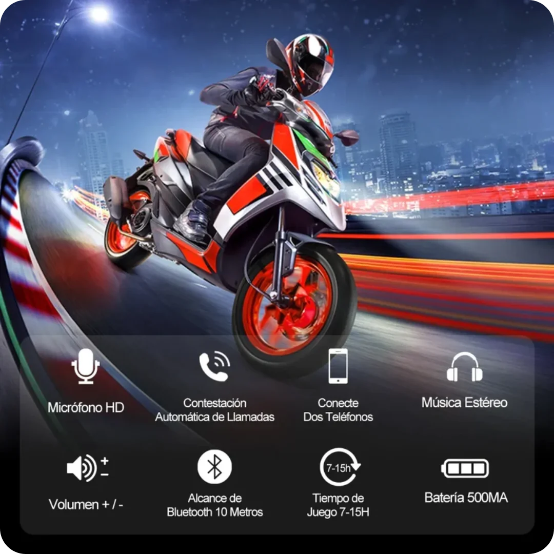 Intercomunicador Bluetooth BT-12