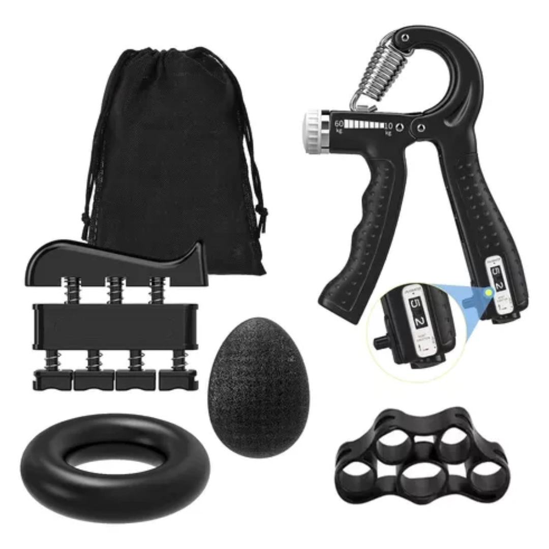 Kit De Ejercicio Para Manos 5 En 1