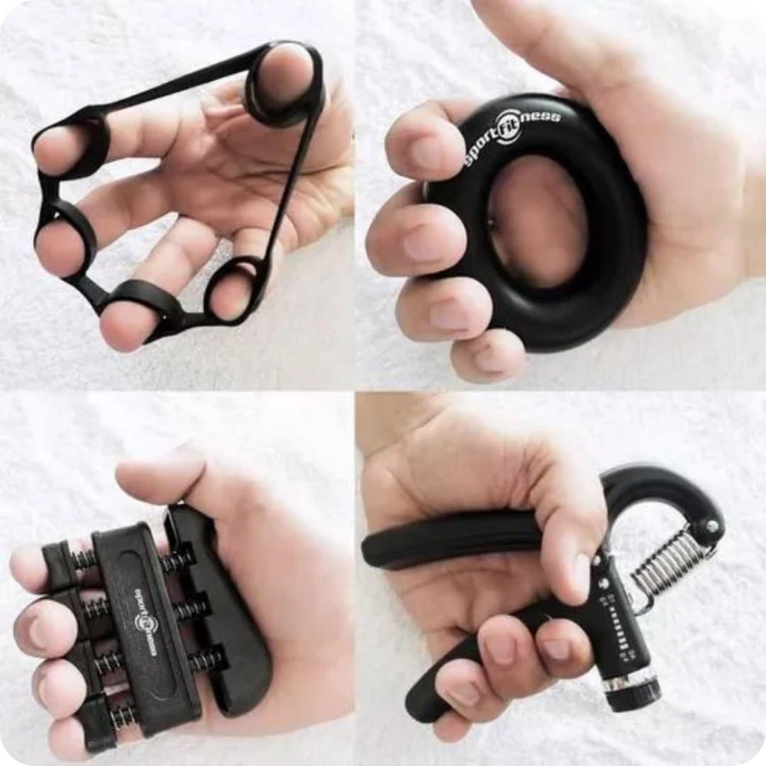 Kit De Ejercicio Para Manos 5 En 1