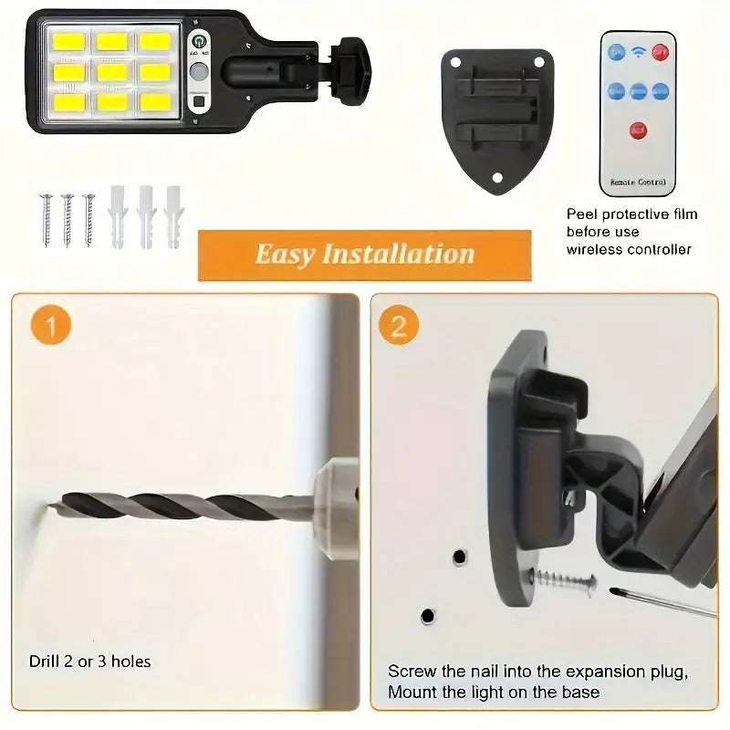Lámpara LED solar Inteligente