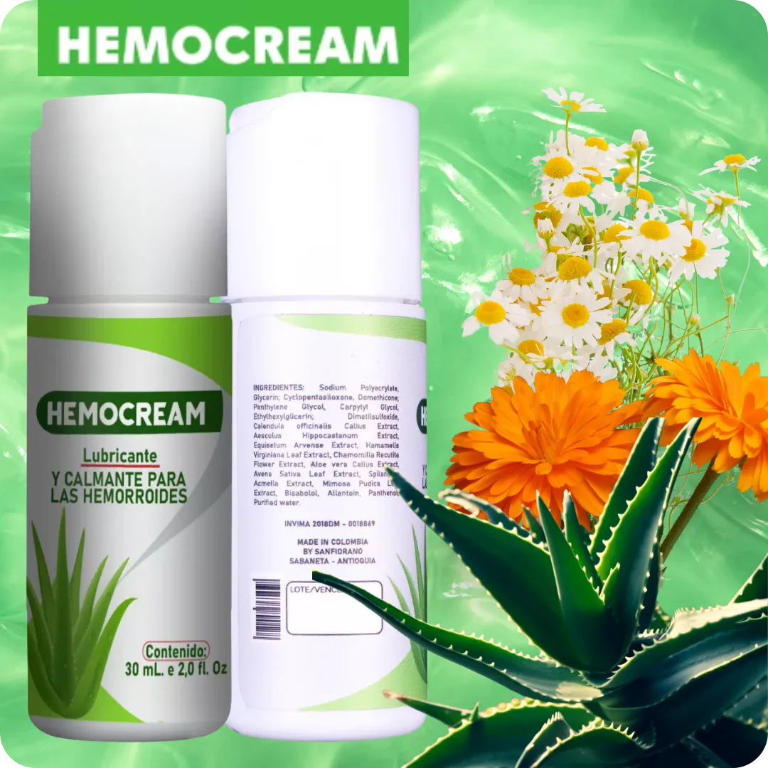 Lubricante Para Hemorroides - Hemocream