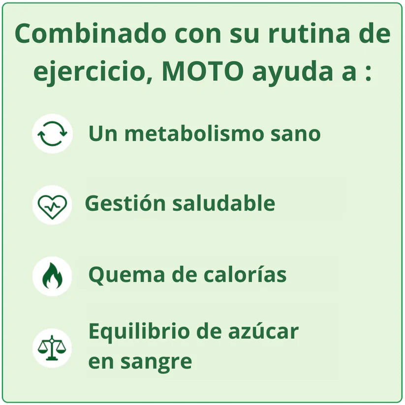 Capsulas Moto - Renueva el Metabolismo