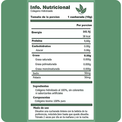 Colágeno 100% Natural