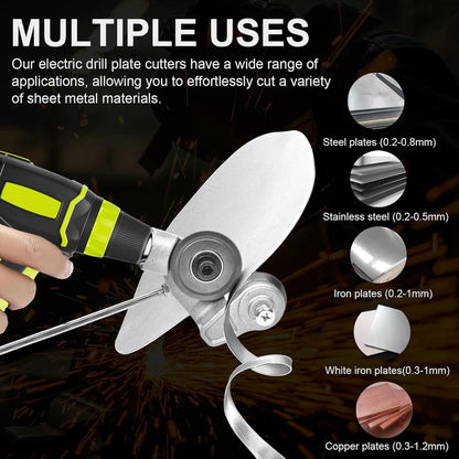 Adaptador de Taladro Para Cortar Lámina Metálica 🛠️