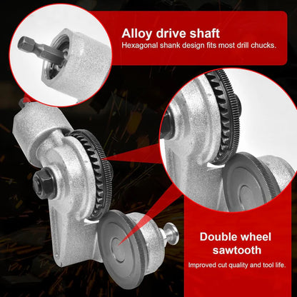 Adaptador de Taladro Para Cortar Lámina Metálica 🛠️