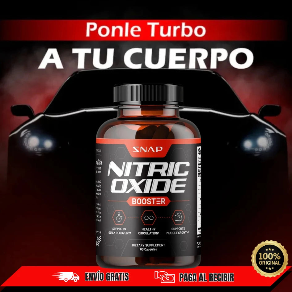 NITRIC OXIDE, Más Fuerza, Más Confianza 💪
