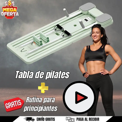 Pilates Board - Moldea, Fortalece y Define Con Tu Propio Peso Sin Salir De Casa