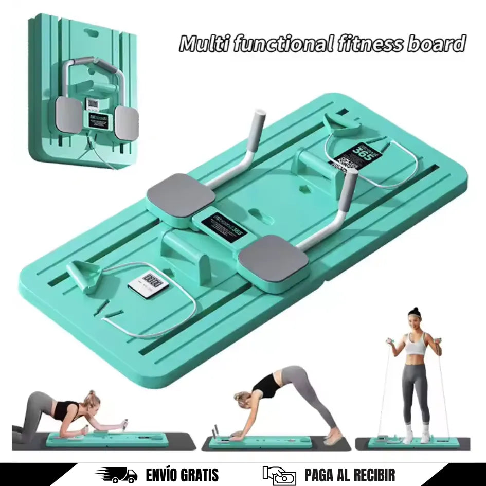 Pilates Board - Moldea, Fortalece y Define Con Tu Propio Peso Sin Salir De Casa