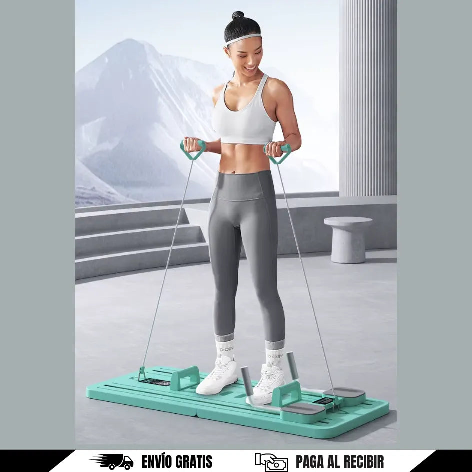 Pilates Board - Moldea, Fortalece y Define Con Tu Propio Peso Sin Salir De Casa