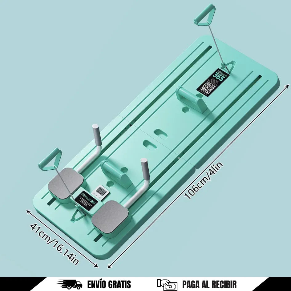 Pilates Board - Moldea, Fortalece y Define Con Tu Propio Peso Sin Salir De Casa