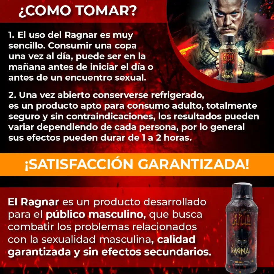 RAGNAR - Potencializador 100% natural con mezcla de borojó y chontaduro