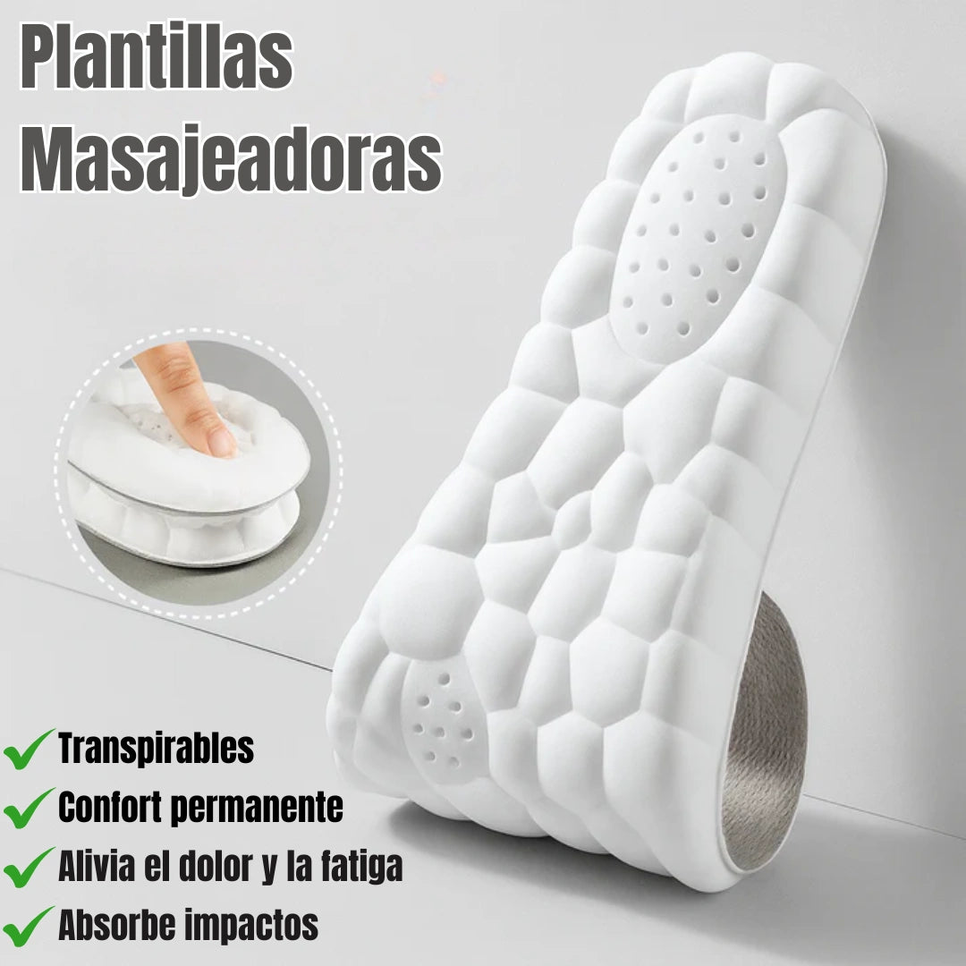 Plantillas 4D Drops - Masaje Permanente Para Los Pies