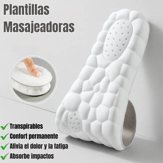 Plantillas 4D Drops - Masaje Permanente Para Los Pies