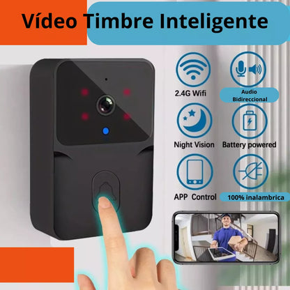 Timbre Inalámbrico Con Cámara