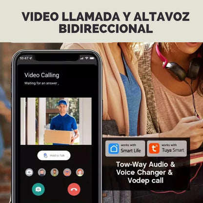 Timbre Inalámbrico Con Cámara