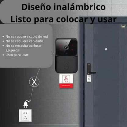Timbre Inalámbrico Con Cámara