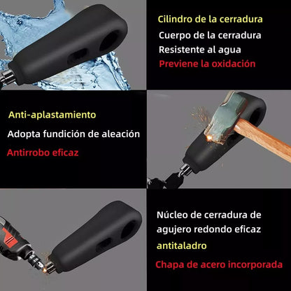 MotoLock - Candado Alarma Para Moto y Bici