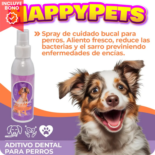 Spray Limpiador Bucal Dientes Mascotas