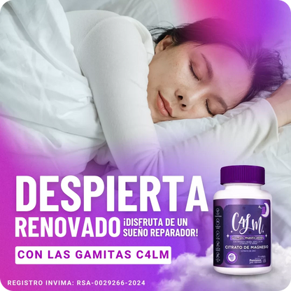 Gomas Para Dormir - C4lm X2