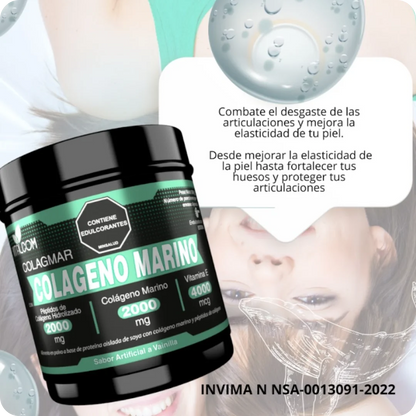 Colágeno marino 500gr - Vitalcom