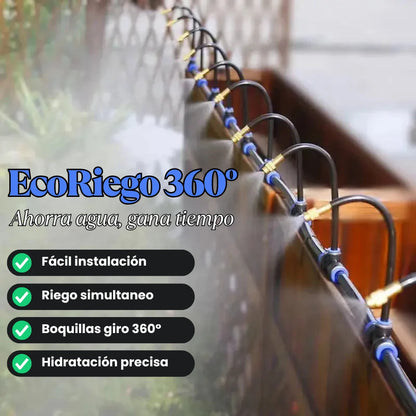 EcoRiego - Sistema de riego 360°
