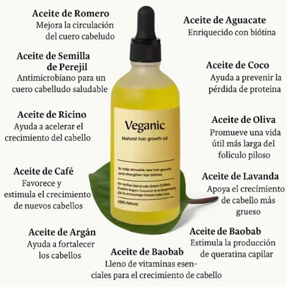 Aceite Natural Veganic - Pagas 1, Llevas 2