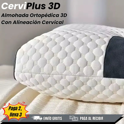 CerviPlus 3D - Almohada Ortopédica 3d Con Alineación Cervical