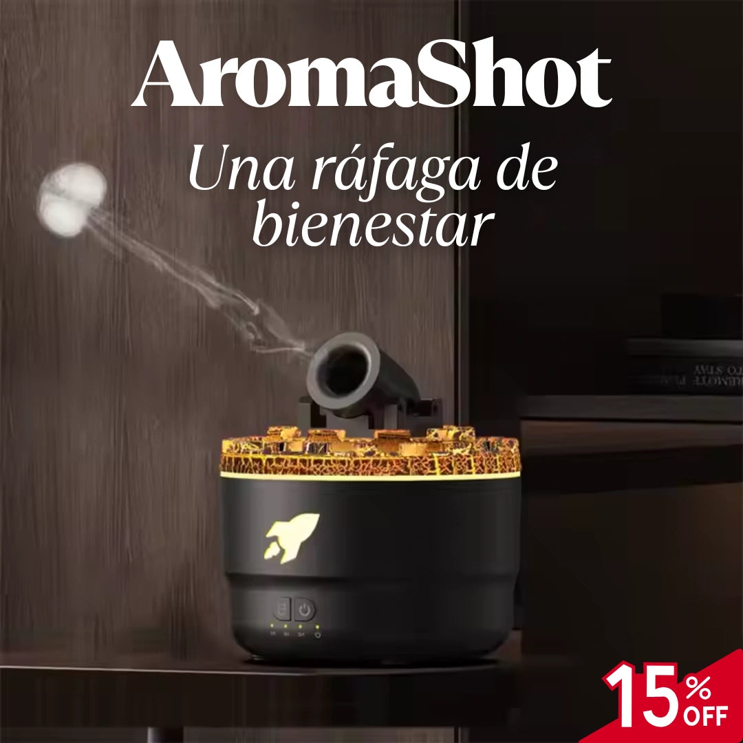 AromaShot - Humificador Cañón Difusor de Aroma