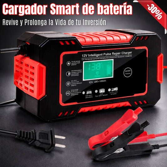 Cargador de Batería Inteligente - Recupera tu batería sin cambiarla