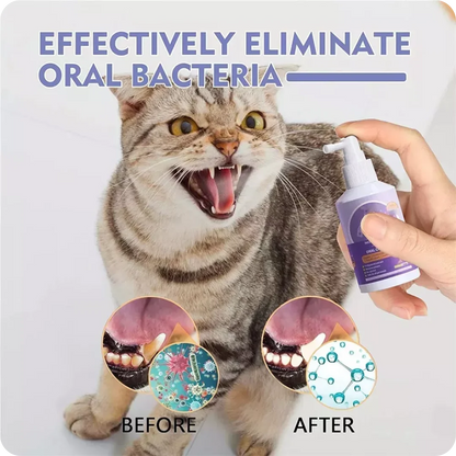 Spray Limpiador Bucal Dientes Mascotas